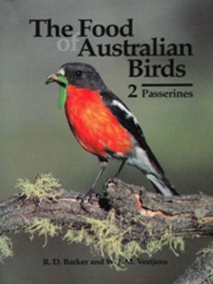 cover image of The Food of Australian Birds 2.  Passerines